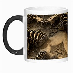 Fractal Bones Cave Fossil Render Morph Mugs by Pakrebo