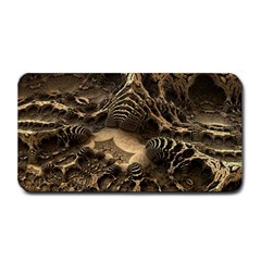 Fractal Bones Cave Fossil Render Medium Bar Mats by Pakrebo