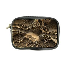 Fractal Bones Cave Fossil Render Coin Purse by Pakrebo