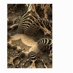 Fractal Bones Cave Fossil Render Large Garden Flag (two Sides) by Pakrebo