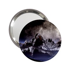 Mountains Moon Earth Space 2.25  Handbag Mirrors