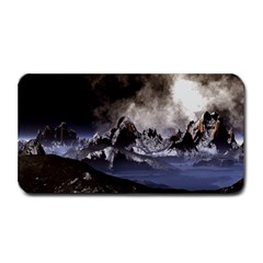 Mountains Moon Earth Space Medium Bar Mats