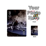 Mountains Moon Earth Space Playing Cards 54 (Mini) Front - Spade2