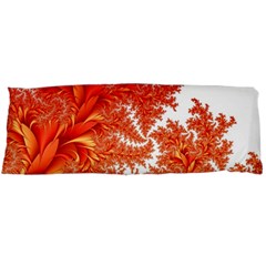 Flora Flowers Background Leaf Body Pillow Case (dakimakura) by Pakrebo