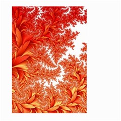 Flora Flowers Background Leaf Large Garden Flag (two Sides) by Pakrebo