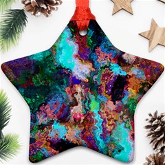 Seamless Abstract Colorful Tile Ornament (star) by Pakrebo