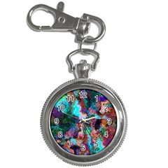 Seamless Abstract Colorful Tile Key Chain Watches by Pakrebo