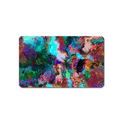 Seamless Abstract Colorful Tile Magnet (name Card) by Pakrebo