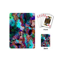 Seamless Abstract Colorful Tile Playing Cards (mini)