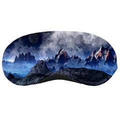 Mountains Moon Earth Space Sleeping Masks by Pakrebo