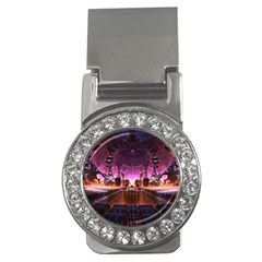 Fractal Mandelbulb 3d Money Clips (cz)  by Pakrebo