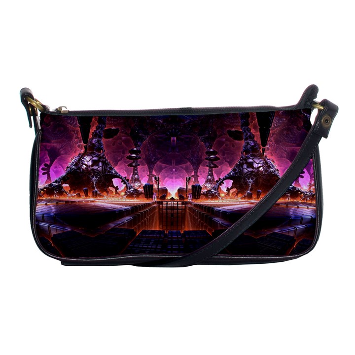 Fractal Mandelbulb 3d Shoulder Clutch Bag