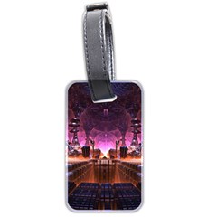 Fractal Mandelbulb 3d Luggage Tags (two Sides) by Pakrebo