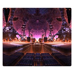 Fractal Mandelbulb 3d Double Sided Flano Blanket (small)  by Pakrebo