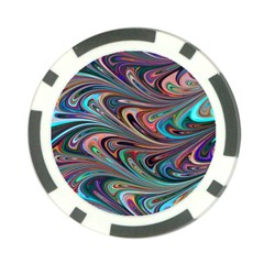 Seamless Abstract Marble Colorful Poker Chip Card Guard by Pakrebo