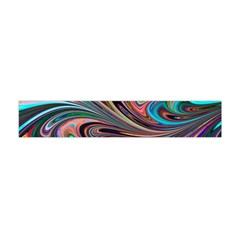 Seamless Abstract Marble Colorful Flano Scarf (mini) by Pakrebo