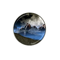 Mountains Moon Earth Space Hat Clip Ball Marker (10 Pack) by Pakrebo