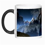 Mountains Moon Earth Space Morph Mugs Left