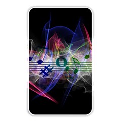 Brush Particles Music Clef Wave Memory Card Reader (rectangular) by Pakrebo