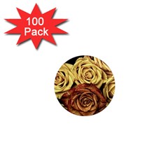 Roses Flowers Love Red Plant 1  Mini Magnets (100 Pack)  by Pakrebo