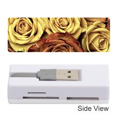 Roses Flowers Love Red Plant Memory Card Reader (stick) by Pakrebo