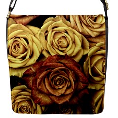 Roses Flowers Love Red Plant Flap Closure Messenger Bag (s) by Pakrebo