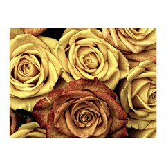 Roses Flowers Love Red Plant Double Sided Flano Blanket (mini)  by Pakrebo