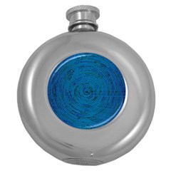 Big Data Information Data Round Hip Flask (5 Oz) by Pakrebo