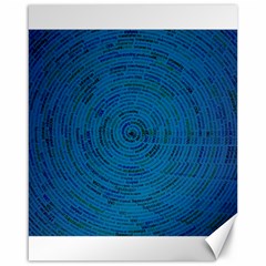 Big Data Information Data Canvas 16  X 20  by Pakrebo