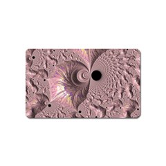 Fractal Tender Rose Cream Magnet (name Card) by Pakrebo