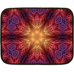 Fractal Abstract Artistic Double Sided Fleece Blanket (mini)  by Pakrebo