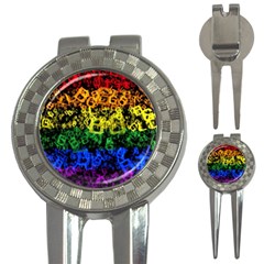 Lgbt Pride Rainbow Gay Lesbian 3-in-1 Golf Divots by Pakrebo