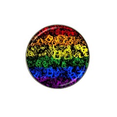 Lgbt Pride Rainbow Gay Lesbian Hat Clip Ball Marker by Pakrebo