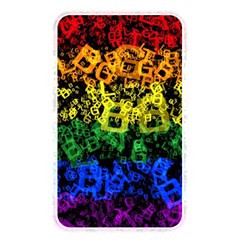 Lgbt Pride Rainbow Gay Lesbian Memory Card Reader (rectangular) by Pakrebo