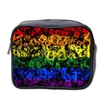 Lgbt Pride Rainbow Gay Lesbian Mini Toiletries Bag (Two Sides) Front