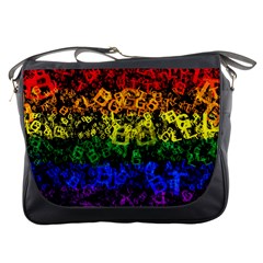 Lgbt Pride Rainbow Gay Lesbian Messenger Bag by Pakrebo