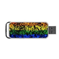 Lgbt Pride Rainbow Gay Lesbian Portable Usb Flash (one Side) by Pakrebo