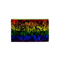 Lgbt Pride Rainbow Gay Lesbian Cosmetic Bag (xs) by Pakrebo