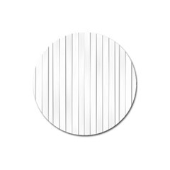 Bright Linear Abstract Print Magnet 3  (round)