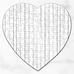 Bright Linear Abstract Print Jigsaw Puzzle (heart) by dflcprintsclothing