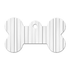 Bright Linear Abstract Print Dog Tag Bone (one Side) by dflcprintsclothing