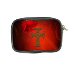 Wonderful Celtic Cross On Vintage Background Coin Purse Back