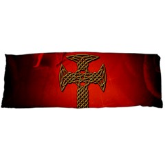 Wonderful Celtic Cross On Vintage Background Body Pillow Case (dakimakura) by FantasyWorld7