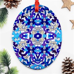 Ml 126 1 Ornament (oval Filigree) by ArtworkByPatrick