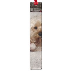 Cockapoo In Dog s Bed Large Book Marks by pauchesstore