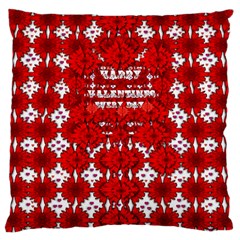 Happy Valentines Every Day Standard Flano Cushion Case (two Sides) by pepitasart