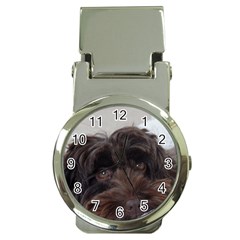 Laying In Dog Bed Money Clip Watches by pauchesstore