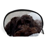 Laying In Dog Bed Accessory Pouch (Large) Front