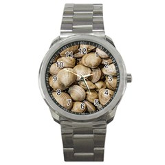 Shellfishs Photo Print Pattern Sport Metal Watch by dflcprintsclothing