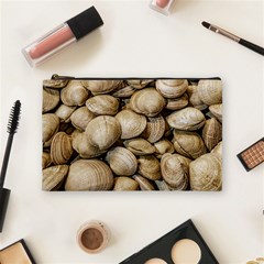 Shellfishs Photo Print Pattern Cosmetic Bag (medium) by dflcprintsclothing